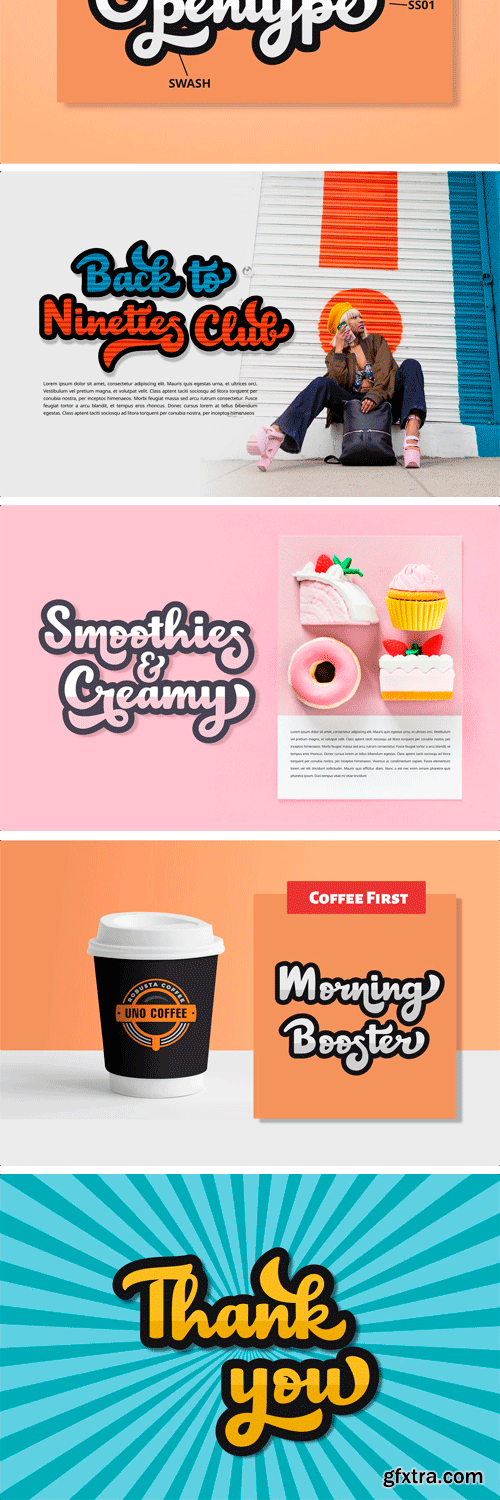 CM - Choko Milky // Fun and Bold Fonts 3367958