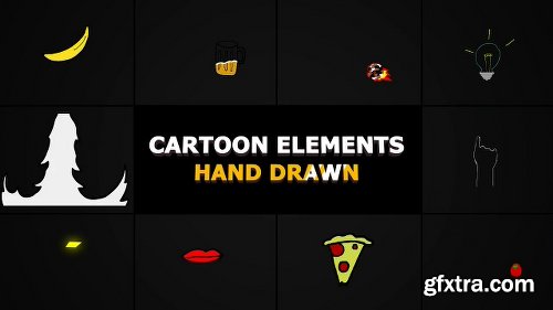 Videohive Cartoon Elements 23080211