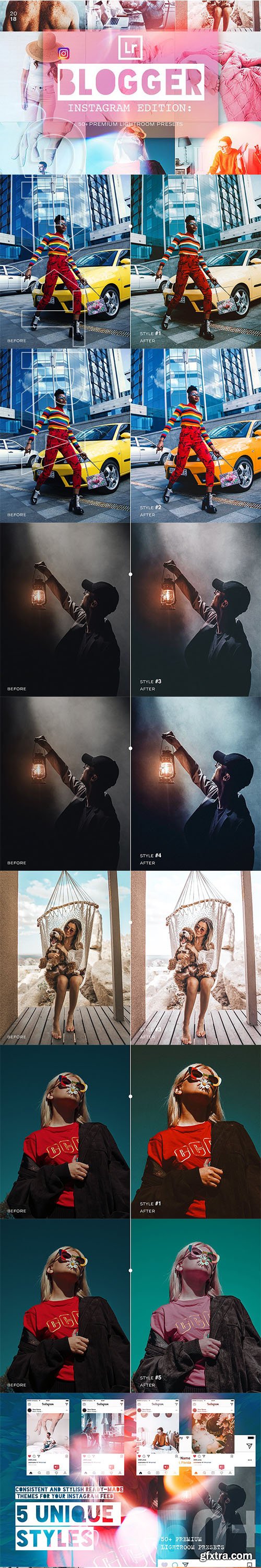 CreativeMarket - Blogger Lightroom Presets 3186981