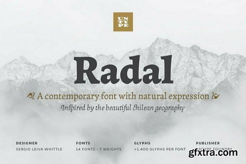 Radal Font Family