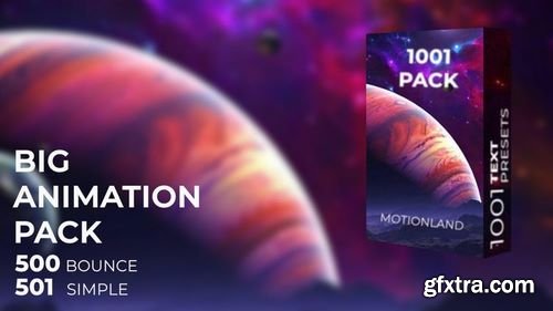 MotionArray 1000 Text Animation Presets 165594