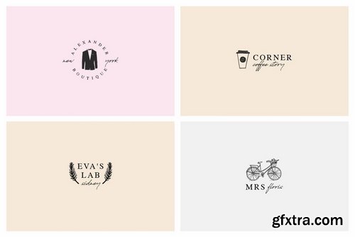 12 Floral Logos