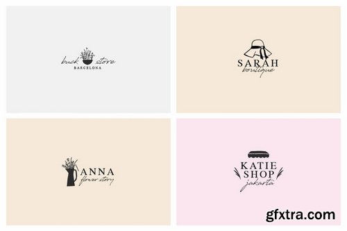 12 Floral Logos