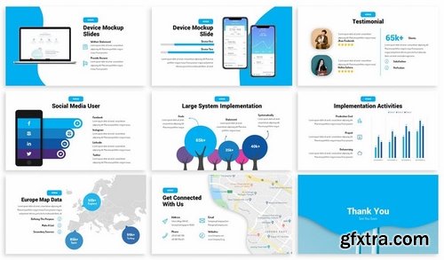 Versie - Fluid Style Powerpoint Template