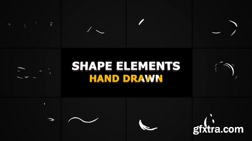 Videohive Cartoon Shape Elements 23088737