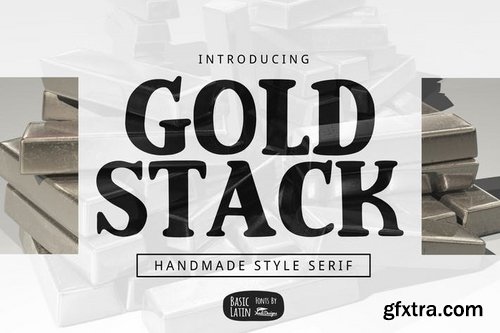 CM - Gold Stack Serif 3399091