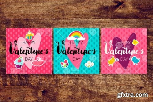 Vintage Valentine\'s Day Cliparts