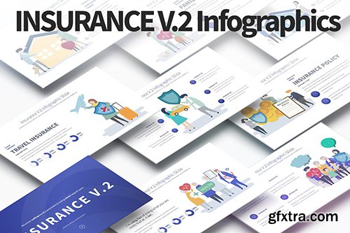 Insurance V.2 - PowerPoint Infographics Slides