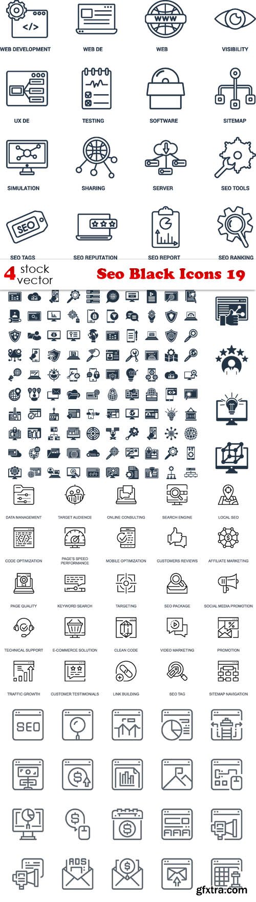 Vectors - Seo Black Icons 19