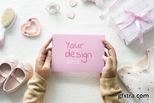 Baby Shower Mockup