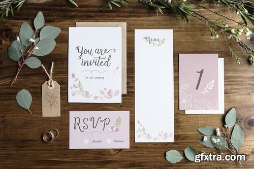 Wedding Invitation Mockup