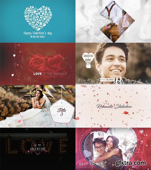 MotionArray 99in1 Valentines Day After Effects Mega Bundle 2019