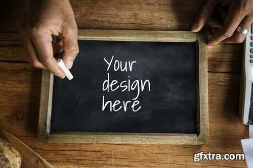 Blackboard Frame Mockup