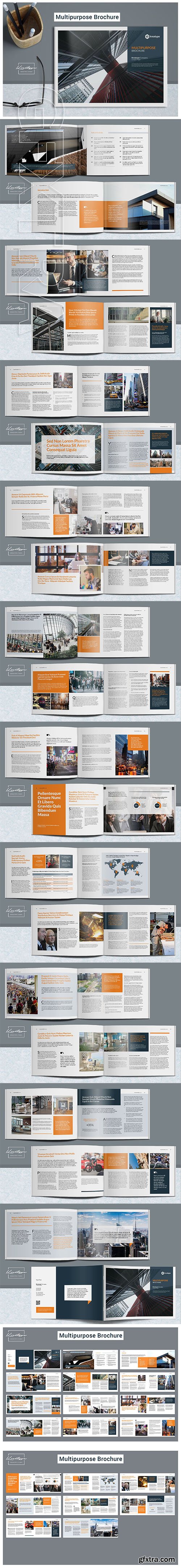 CreativeMarket - Kreatype Multipurpose Brochure 3395710