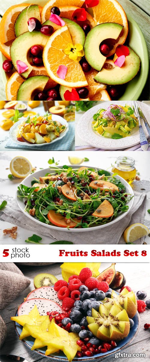 Photos - Fruits Salads Set 8