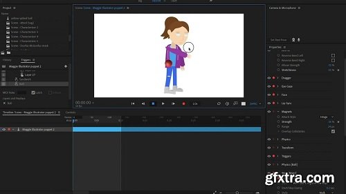 Animating With Physics in Adobe Character Animator