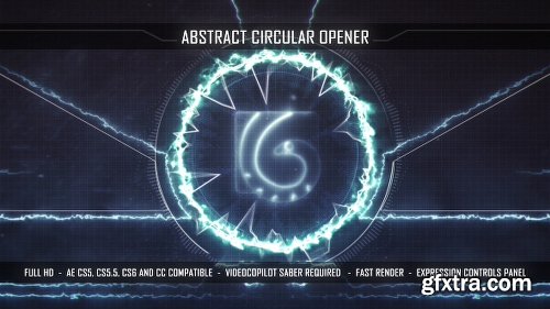 Videohive Abstract Circular Opener 15894409