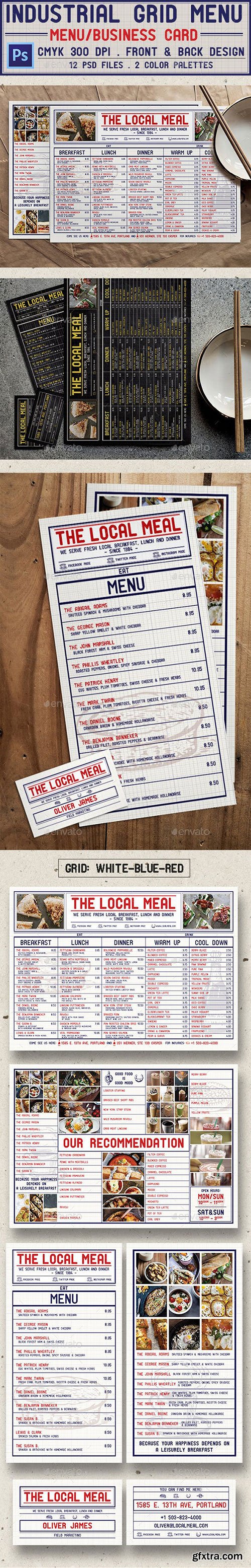 Graphicriver - Industrial Grid Menu 13757671