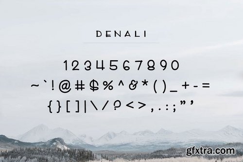 CM - Denali Font, Illustrations, & Logos 2286083