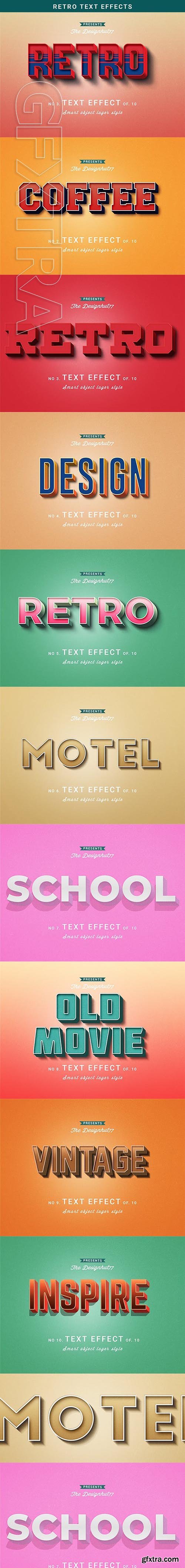 GraphicRiver - Retro Text Effect 23149015