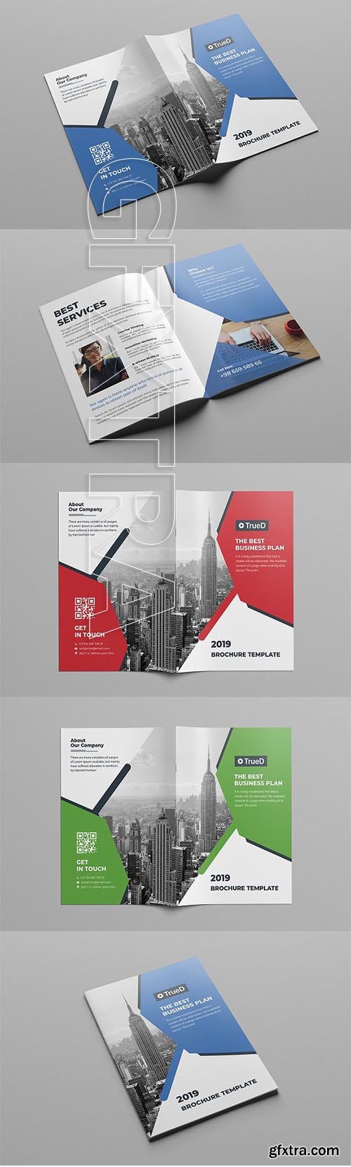 CreativeMarket - Bi Fold Brochure 3358240