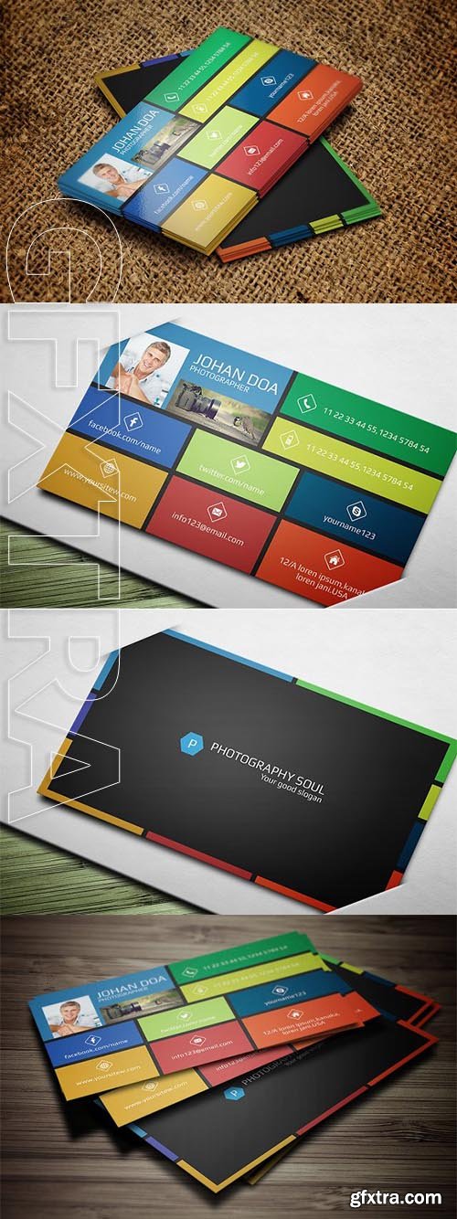 CreativeMarket - Photography Business Card 3380153