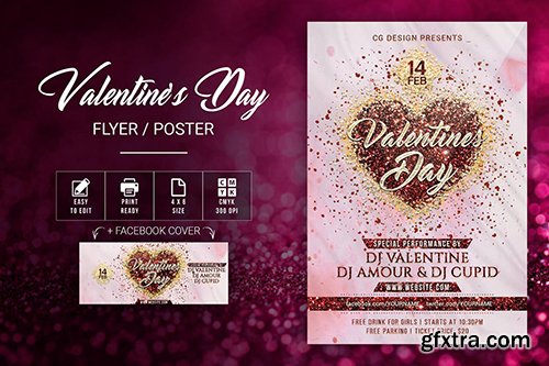 Valentine's Day Flyer