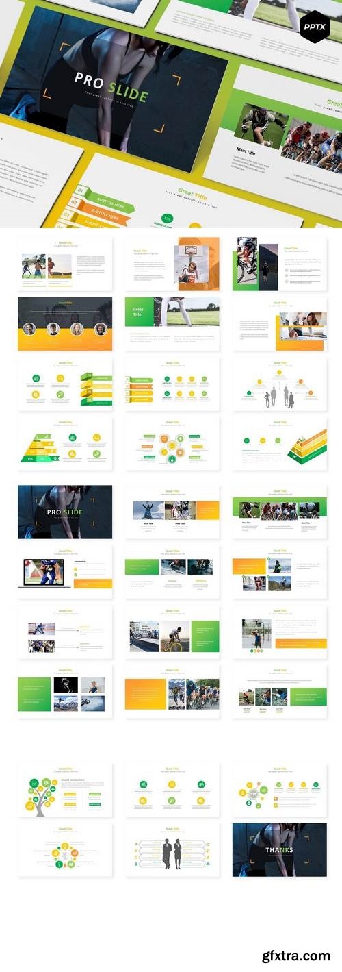 Pro Slide - Hotel Powerpoint, Keynote, Google Sliders Templates