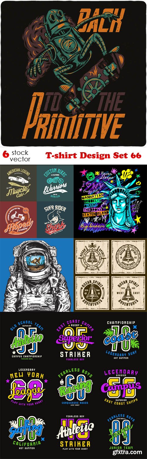 Vectors - T-shirt Design Set 66