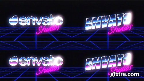 Videohive Retro Logo Reveal Pack (Pack of 3) 15023614