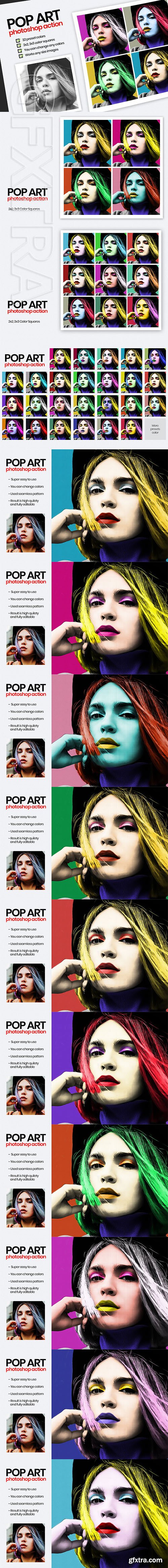 CreativeMarket - POP ART - PS Action 3316906