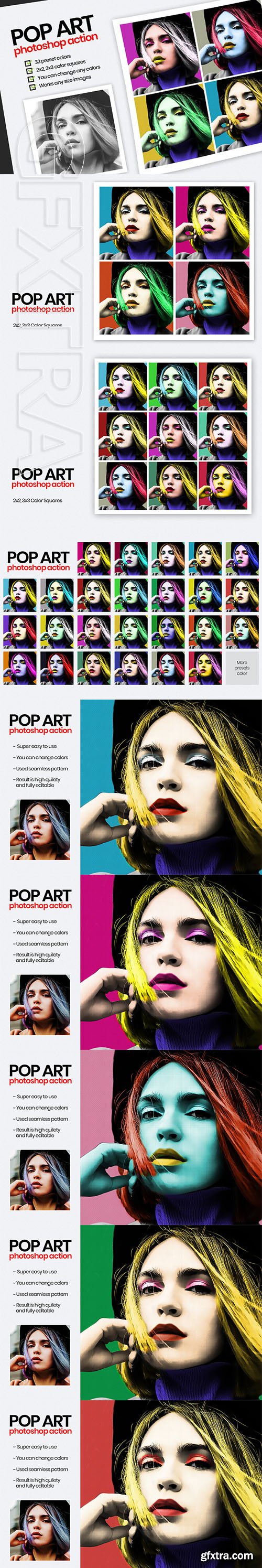 CreativeMarket - POP ART - PS Action 3316906