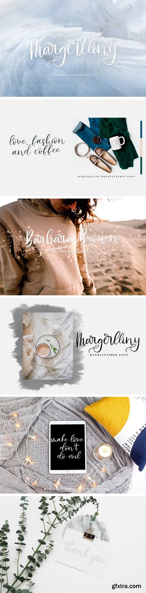 CM - Margerlliny // Modern Calligraphy Font 3410237