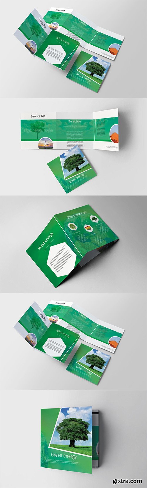 Green Energy Trifold Brochure