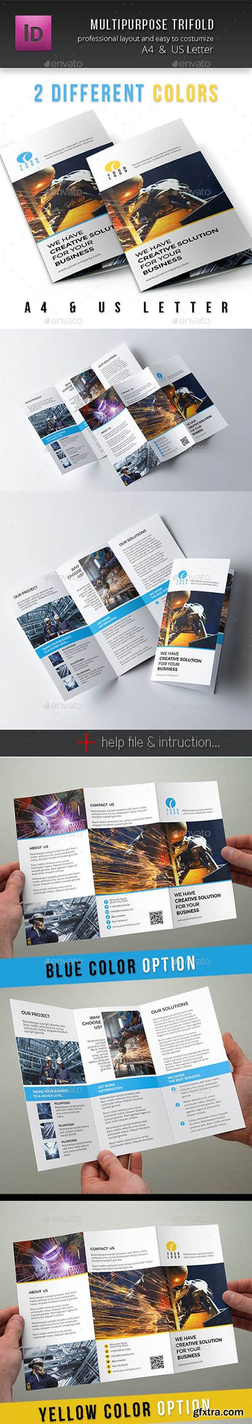 GR - Multipurpose Corporate Trifold 10787042