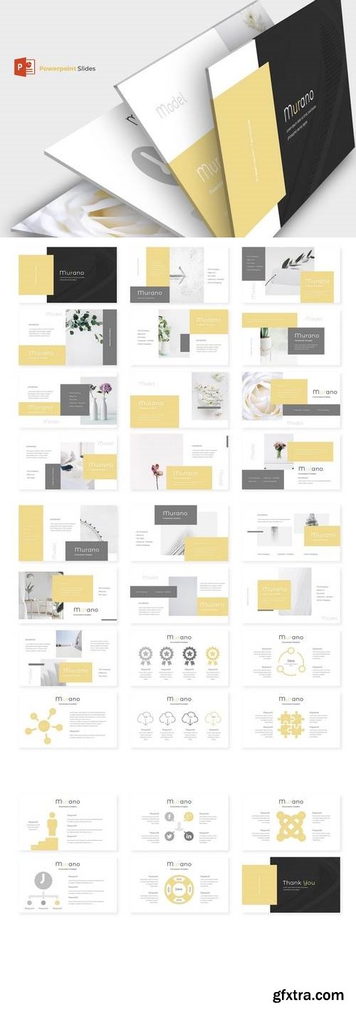 Murano - Hotel Powerpoint, Keynote, Google Sliders Templates