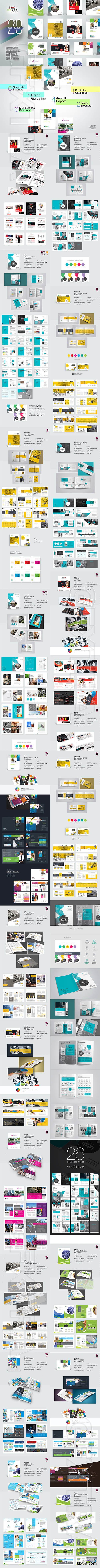 CreativeMarket - Brochure Bundle 20 in 1 3379108