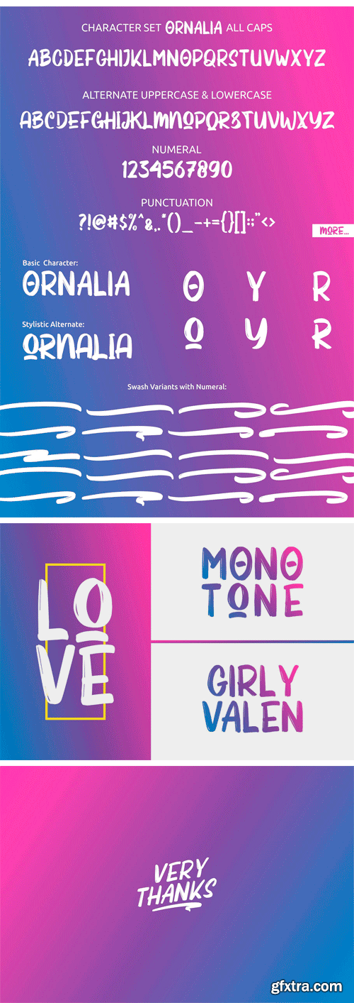 CM - Ornalia Display Font 3360876