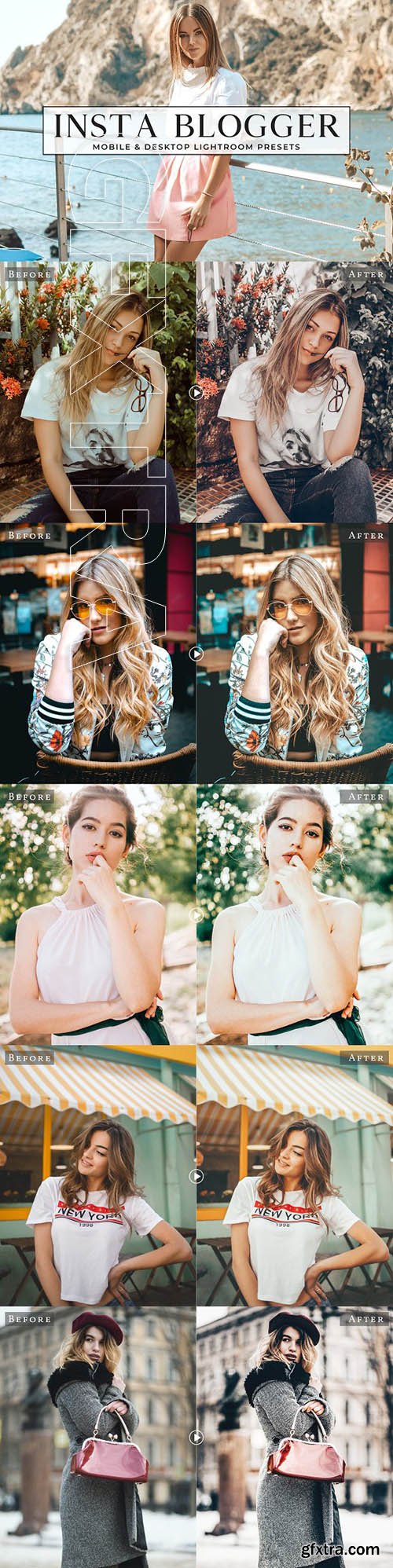 CreativeMarket - Insta Blogger Lightroom Presets 3411513