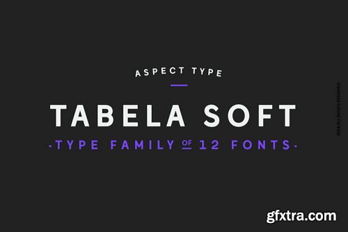 Tabela Soft Font Family