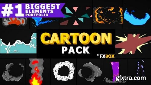 MotionArray Cartoon Elements Pack 170282