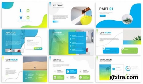 Lovo - Minimal Gradient Powerpoint Template