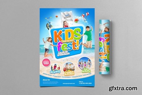 Kids Summer Fest FLyer