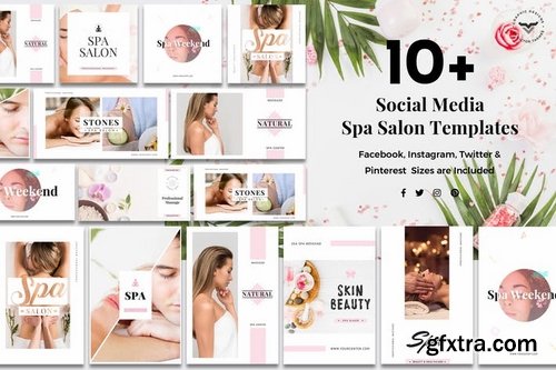 Social Media Spa?Salon Templates