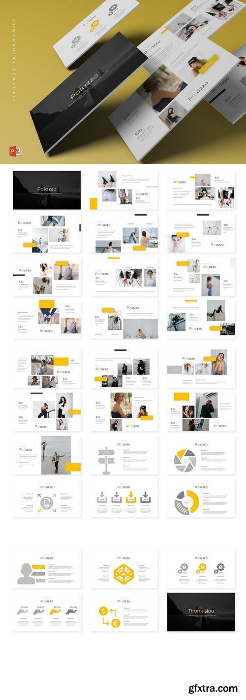 Palazzo - Powerpoint, Keynote, Google Sliders Templates