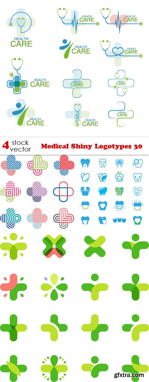 Vectors - Medical Shiny Logotypes 30