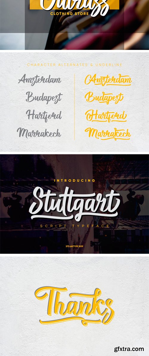 Designbundles - Stuttgart Script 200029