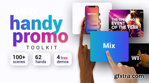 Videohive Handy Promo Kit | Touch Stomp Typography & Slideshow Toolkit 22839980