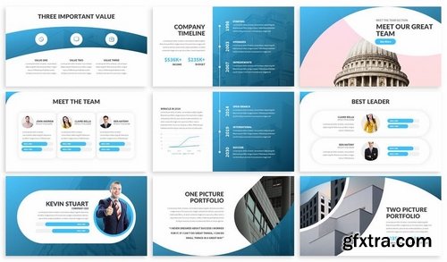 Besto - Abstract Powerpoint Template