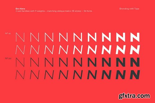 Bw Aleta Font Family